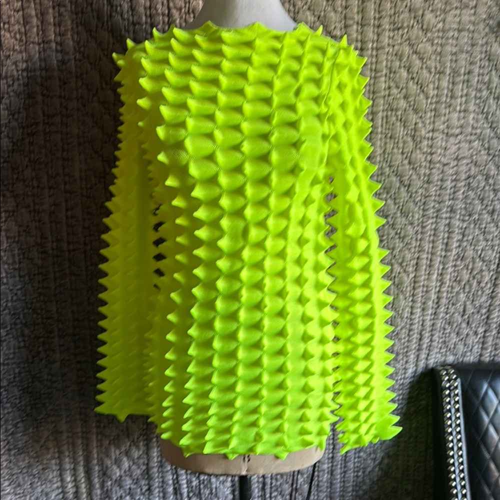 Loewe Yellow Graphic Embellished Long Sleeve Sweather